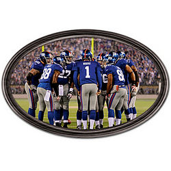 Going the Distance New York Giants Personalized Wall Decor