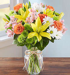 Fields of Europe Large Sympathy Bouquet