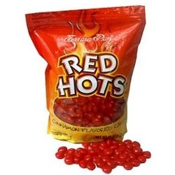 Red Hots Cinnamon Candy Bag