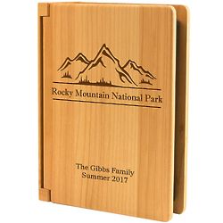 Personalized Nature Vacation Mountains Photo Album