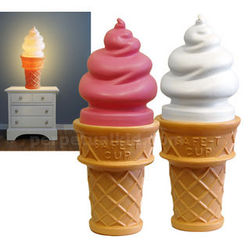 Giant Ice Cream Cone Lamp