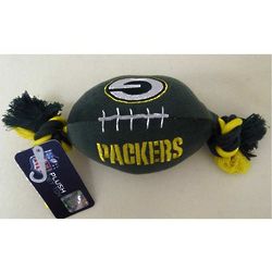 Green Bay Packers Football Dog Toy