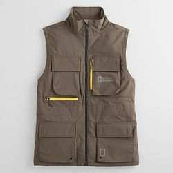 Men's Four Pocket Zipper Vest