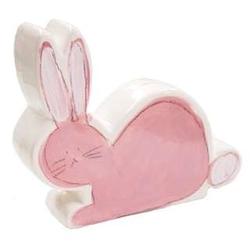 Pink Bunny Personalized Coin Bank