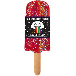 Rainbow Puke Lollipop