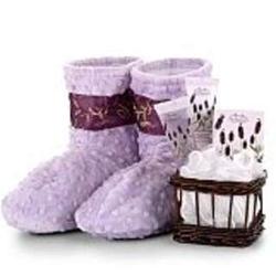 Relaxation Booties with Lavender