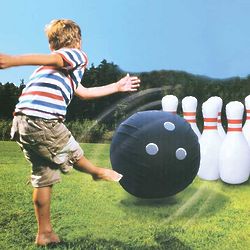 Giant Inflatable Bowling Ball Game