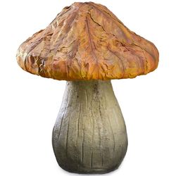 16" Lighted Color-Changing Outdoor Mushroom