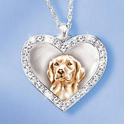 My Devoted Friend Heart-Shaped Pendant Necklace