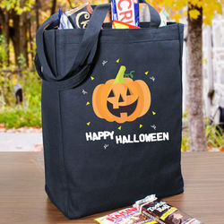 Happy Halloween Pumpkin Trick or Treat Bag