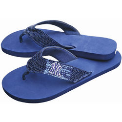 New York Yankees Pro Sports Sequin Sandals