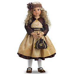 Amber Child Doll Inspired by Fall's Colors