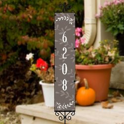Personalized Blessed Beyond Belief Address Yard Stake