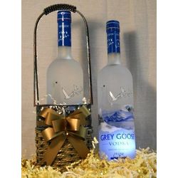 Grey Goose Vodka Gift Basket - FindGift.com