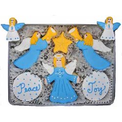 Angels Peace and Joy Cookie Gift Tin