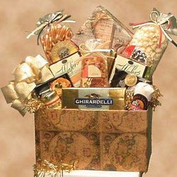 Classic Globe Wrapped Gift Box of Treats