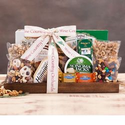 Wine Country Mixed Nuts and Favorites Gift Tray