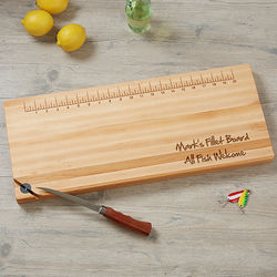 Personalized Fillet Board and Honing Tool