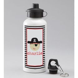 Boy's Personalized Pirate Bottle