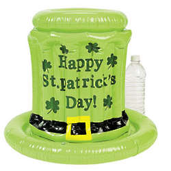 Inflatable St. Patrick's Day Hat Cooler
