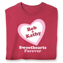 Personalized Sweethearts Long Sleeve Shirt