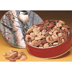Deluxe Mixed Nuts in Circular Tin