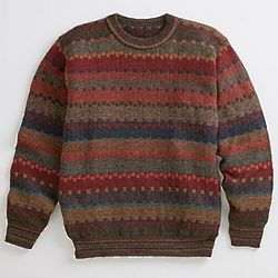 Men's Bolivian Tiwanaku Alapca Sweater