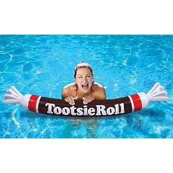 Giant Tootsie Roll Pool Noodle