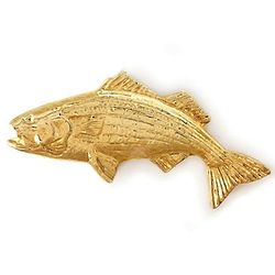 14 Karat Gold Fish Tie Tack