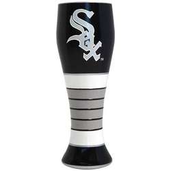 Chicago White Sox Artisan Hand Painted Pilsner Glass