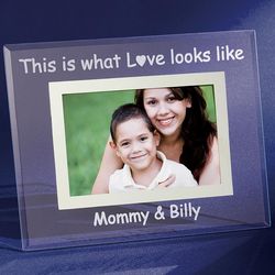 Personalized This Is What Love Looks Like Mother's Day Frame