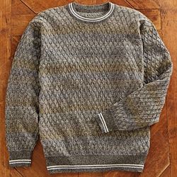 Bolivian Stained-Glass Alpaca Sweater