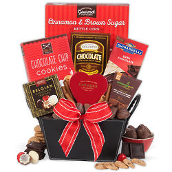 Valentine Day Sweets Gift Basket