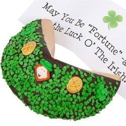 St Patricks Day Giant Fortune Cookie