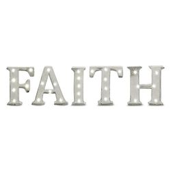 Faith LED Marquee Sign Wall Decor
