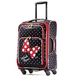 Disney Minnie Mouse Red Bow Softside Spinner 2 Suitcase