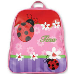 Personalized Ladybug Backpack