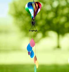 Hot Air Balloon Spinner and Wind Chime