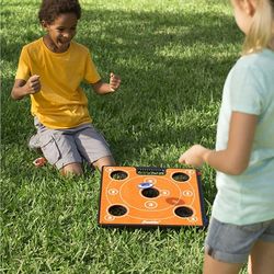 Five-Hole Washer Toss Game