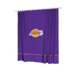 los angeles lakers shower curtain