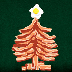 Bacon Christmas Tree T-Shirt