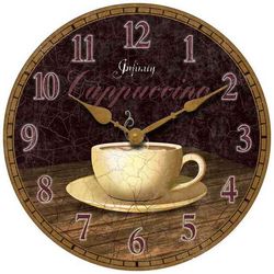 Dreamy Cappuccino Wall Clock