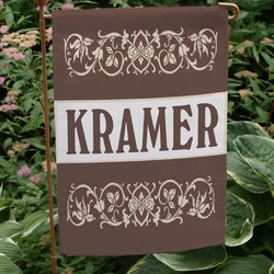 Our Family Personalized Welcome Garden Flag