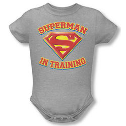 Superman in Training Baby Snapsuit