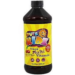 Pure Kidz Liquid Cherry Flavor Multi Vitamin