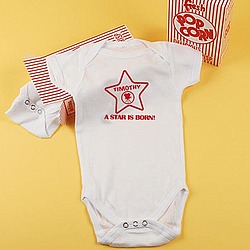 A Hollywood Star is Born! Personalized Bodysuit
