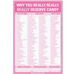Why You Deserve Candy Notepad