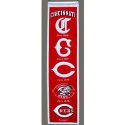 Cincinnati Reds Heritage Team Banner