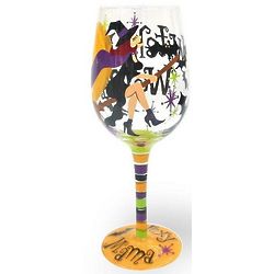 Personalized Witchy Women Wine Glass