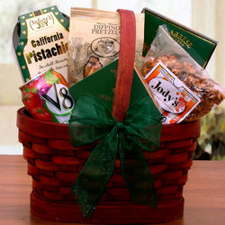 Mini Healthy Snacks Gift Basket